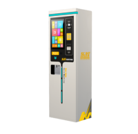 Distributeur de jetons d'arcade D08 avec écran tactile 18,5 pouces, système sans espèces pour centre de jeux, pièces et accessoires pour machines de divertissement
