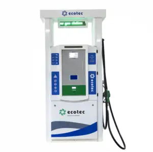 Distributeur de carburant Ecotec essence diesel pompe distributeur de carburant machine pour station service