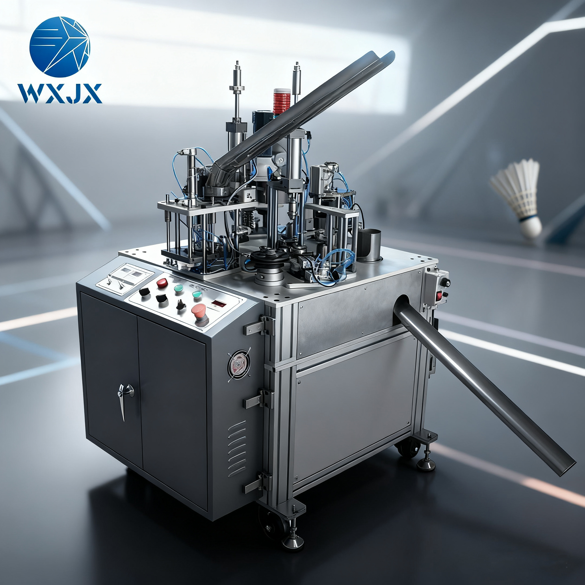 Wuxing Shuttlecock Production Nylon Shuttlecock Badminton Machine