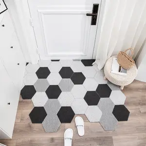 Susen neues Design PVC Boden Fuß matte und Wohnzimmer Tür matten Teppich