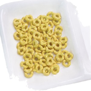 Nouvelles perles acryliques en forme de donut de 6,3 mm, épaisses, pastel, à grand trou, ondulées, pour la fabrication de bijoux, porte-clés et chaînes de téléphone, en vrac - Product Image 6