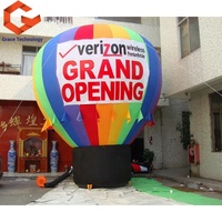 Ballon gonflable de publicité à Air chaud de nouveau Design, ballon gonflable géant de toit à vendre