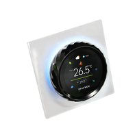 Beca, aplicación Tuya, 1,6 pulgadas, 5 + 1 + 1, programación de día, perilla inteligente, termostato, piezas de calefacción de suelo, calefacción/caldera/calefacción eléctrica