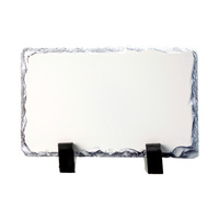 Photo ardoise logo personnalisé conception de l'intrigue maison mur photo décoration cadre pierre sublimation peinture pour cadeau