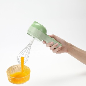 New 5 Trong 1 Xách Tay Rau Slicer Nhà Sử Dụng Nhỏ Gọn Cầm Tay Xử Lý Thực Phẩm Tỏi Máy Nghiền & Máy Xay Thịt Mincer - Product Image 6