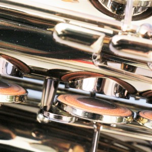 Saxophone OEM de Style célèbre saxophone alto professionnel en laiton avec étui saxophone alto plaqué or café - Product Image 3