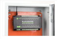 Módulo de Relés Modbus RTU de 16 Canales, Interfaz RS485, con Múltiples Circuitos de Protección de Aislamiento, Grado Industrial, Carcasa para Montaje en Riel