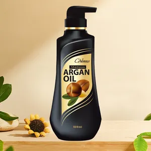 OEM ODM özel lüks fabrika toptan özel etiket sülfat ücretsiz Vegan doğal organik Argan yağı saç kabarık şampuan