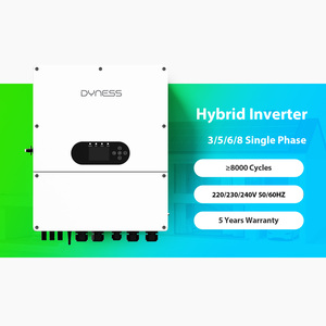 Dyness 8kW Híbrido Monofásico IP65 Conectado a la Red con Conmutación Rápida, Capacidad de Sobrecarga de PV del 200%, Baterías Optimizadas Exclusivas - Product Image 4