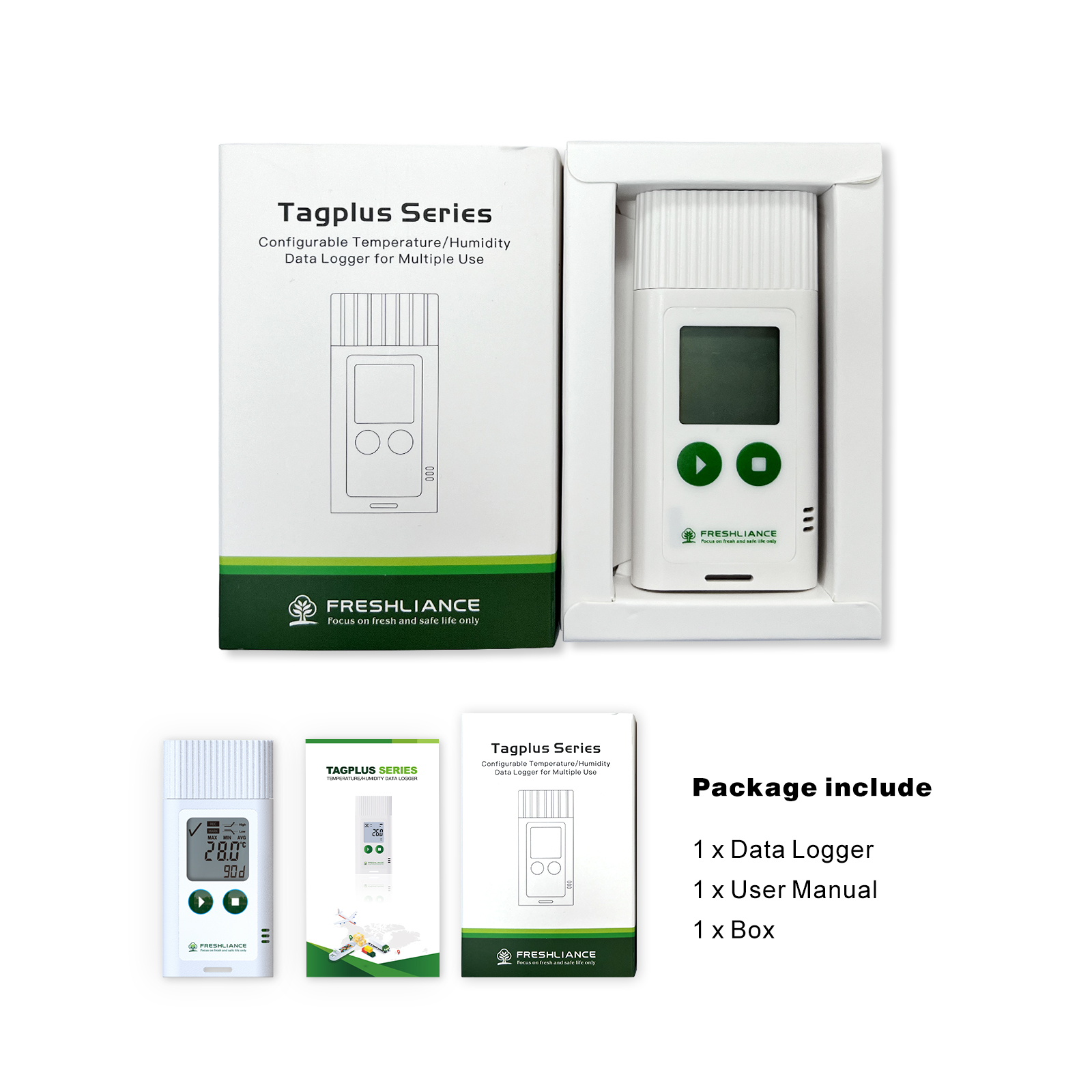 Remote Temperature Humidity Recorder Wireless Bluetooth Temperature Humidity Sensor