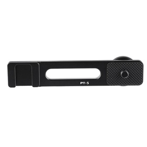 ULANZI PT-5 Vloggingマイクマウント三脚アダプターブラケットスタンドforSONY A6400 A6500 <span class=keywords><strong>A6300</strong></span>カメラforCanon G7X II Vlog Gear