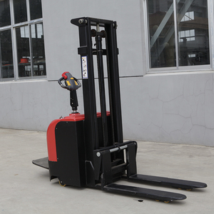 Apilador de paletas eléctrico de Servicio Ligero de 1000kg con estructura estable y elevación suave para apilador eléctrico de almacén pequeño - Product Image 2
