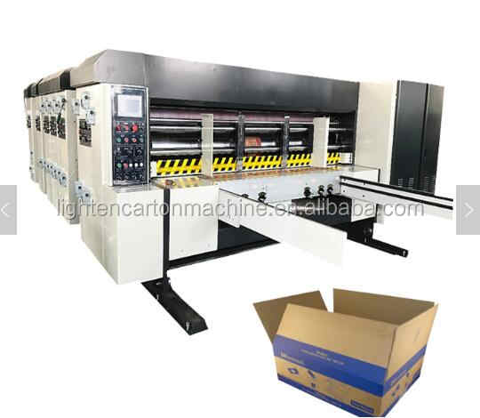 Automatic Flexo Printing Machine 4 Colors Printer Carton Cardboard ...