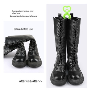 Chaussures intérieures en plastique pour bottes d'automne et d'hiver, avec cadre anti-soutien long et moyen, cinq couleurs, déformation anti-rides, type clip - Product Image 4