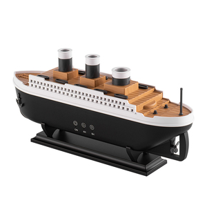 Titanic Mô hình tàu trang trí quà Tặng quạt quân sự điều khiển từ xa sứa khói Vòng phun tạo độ ẩm máy - Product Image 5