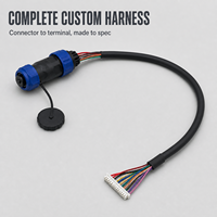 Connecteur Circulaire Étanche JINQI HERE 16 Broches SD28 vers XH2.54 16P, Faisceau de Câblage Terminal, Prise Aviation, Vente en Gros OEM ODM