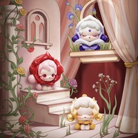 POP MART SKULLPANDA Petals in Four Acts Popbean: Полный набор миниатюрных коллекционных фигурок в закрытой упаковке с секретной скрытой версией