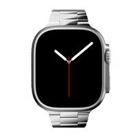 Bracelet de montre Keepwin en acier inoxydable amélioré avec fermoir magnétique pour iWatch SE 9 8 7 6 5 4 3