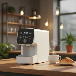 Distributeur automatique de serviettes à chauffage rapide pour comptoir commercial, avec contrôle de la température, pour lingettes humides jetables - Product Image 1