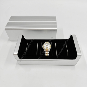 Hộp đựng đồng hồ cao cấp bằng nhôm khắc, chống sốc, sang trọng, có in logo tùy chỉnh - Product Image 1