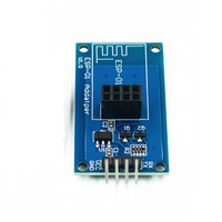 ESP8266 ESP-01 ESP01 Modul Adaptor Nirkabel WiFi Seri V1.0 3.3V Pemasangan PCB Baru Kualitas Tinggi