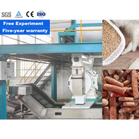 Machine de fabrication de litière pour chats à base de manioc LANE 6t/H, ligne de production automatisée de litière pour chats à base d'amidon de maïs