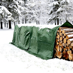 <span class=keywords><strong>Bâche</strong></span> lourde en polyester 100% enduite de PVC respirant, 400GSM, résistante à l'eau, verte, pour couvrir le foin et le <span class=keywords><strong>bois</strong></span> - Product Image 1