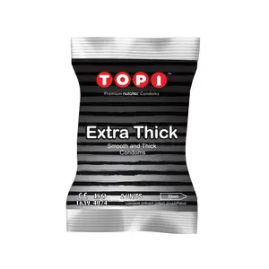 TOPI Pillow Pack Ultra Thick & Soft Condom for Extra Time Pleasure Sex Manufacturer in Malaysia