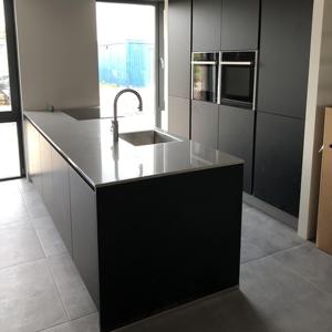 Sang trọng tổ ong Hợp kim nhôm tủ bếp hoàn chỉnh mô-đun lưu trữ đảo đựng thức ăn ngăn kéo tủ Mall ăn vòi - Product Image 5