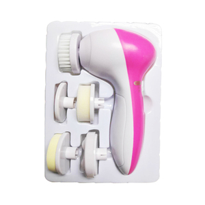 Cepillo de limpieza facial de vibración sónica de silicona resistente al agua, Mini limpieza eléctrica profunda de poros, masaje de piel, <span class=keywords><strong>limpiador</strong></span> facial - Product Image 3