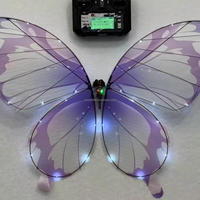 Drone papillon LED intelligent pour spectacle de mariage, décoration d'événements, publicité et promotion de spectacle lumineux volant