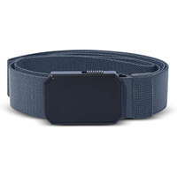 Ceintures tactiques réglables pour hommes, durables, résistantes à l'usure, sans trous, avec boucle en métal, ceinture en nylon