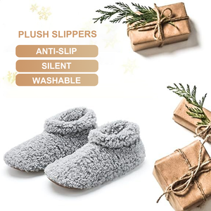 Pantuflas Cálidas de Invierno, Felpa, Suaves, Cómodas, Silenciosas, para Interiores, para Hombre y <span class=keywords><strong>Mujer</strong></span> - Product Image 1