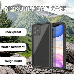 Étui pour tablette <span class=keywords><strong>MoKo</strong></span>, protection intégrale, étanche et antichoc, pour iPhone 11, 11 Pro, 11 Pro Max, design élégant et professionnel - Product Image 2