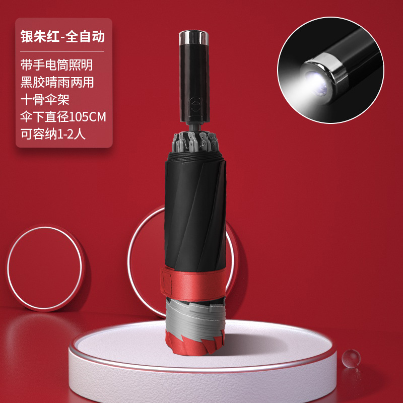 Colección Nuojie: Cuentas de plata con rojo.