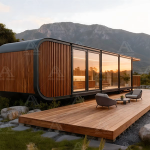 Casa Prefabricada Moderna y Elegante Tipo Cabaña |   Móvil con Baño Preinstalado para Proyectos de Camping, de Alta Calidad, Lujoso y Moderno - Product Image 2