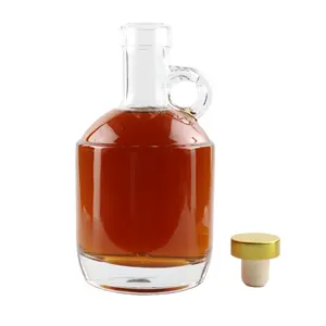 500 ml einzigartige form wein glas flasche rum whisky flaschen