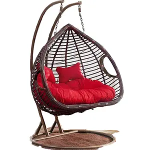 Cadeira de árvore balançar, artesanal, hammoks, cesta de pendurar, assento, cadeira, varanda, jardim