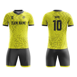 ลูกค้าออกแบบเสื้อฟุตบอลของคุณเองการฝึกอบรมเสื้อฟุตบอลชุดกีฬาเสื้อฟุตบอลชุดที่กำหนดเอง - Product Image 4