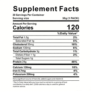 OEM Private Label Whey Protein Powder for <b>Athletes</b>, High Protein Supplement <b>Supporting</b> Strength and Performance - Product Image 2