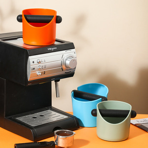 Conteneur à café Kafei Shi en plastique ABS, style moderne et simple, pour salon, café, poubelle antidérapante - Product Image 4