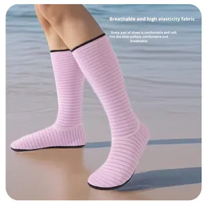 Женские кроссовки для фитнеса в помещении, для прыжков, тренировок с верёвкой, бесшумные, нескользящие, домашние, с мягкой подошвой, дышащие, спортивные, высокие. - Product Image 6