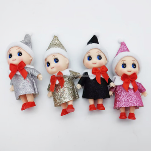 Mini Duende Navideño para Decoración <span class=keywords><strong>de</strong></span> Fiestas, Muñeco <span class=keywords><strong>de</strong></span> Niña o Niño, Regalo <span class=keywords><strong>de</strong></span> Navidad, <span class=keywords><strong>Accesorios</strong></span> <span class=keywords><strong>de</strong></span> Decoración para <span class=keywords><strong>Casa</strong></span> <span class=keywords><strong>de</strong></span> Muñecas <span class=keywords><strong>Gabby</strong></span>, Multifuncional - Product Image 4