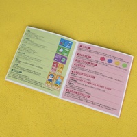 Impression de boîtes personnalisées en Chine, manuel d'instructions pour jeux d'enfants, brochure pliable en carton pour l'assemblage de meubles et de jeux