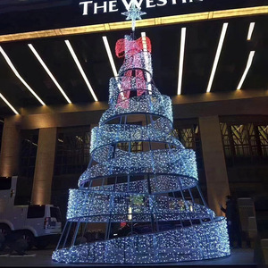 Nouvel An Géant Personnalisable Arbre <span class=keywords><strong>De</strong></span> Noël Commercial Extérieur Grand Grand Extérieur Noël LED Arbre Décoration - Product Image 4