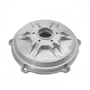 Casting Factory Custom ADC12 Aluminum Wheel Cover Die Casting Motor Casing Cover Casting Services