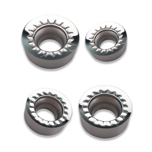 Plaquettes de fraisage rondes en aluminium RPGT1003 RPGT0804, plaquettes indexables en carbure pour outils de tournage CNC - Product Image 1