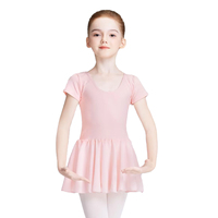 Elegante Body Senza Maniche per Danza Classica e Moderna per Ragazze