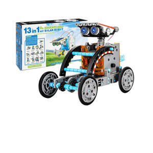 عرض رائع 13 في 1 روبوت يعمل بالطاقة الشمسية ديي بناء الجذعية مجموعة تجارب علمية تعليمية ألعاب شمسية في مجموعات - Product Image 3