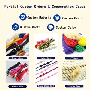 ขายส่งตรงจากโรงงาน เชือกผูกแบบแบน เชือกโพลีเอสเตอร์แฟชั่นแบบกำหนดเอง ไม่มีปลาย เชือกผูกฮู้ดดี้ขายส่ง - Product Image 4